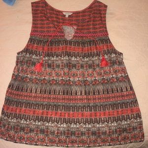 Lucky Brand sleeveless top XL